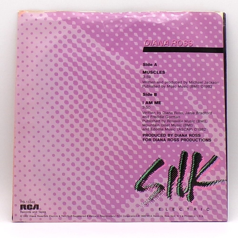 Muscles/I Am Me by Diana Ross 45 - Picture 2 of 7